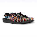 Miniatyrbilde 2 av 7: KEEN UNEEK SANDALER FOR MENN Black-Multicolour 39