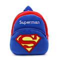 Miniatyrbillede 1 af 2: Børne Rygsæk Fluffy Plys Børnehavetasker Rejse Taske til Småbørn Superman
