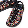 Miniatyrbillede 4 af 7: KEEN UNEEK SANDALER TIL MÆND Black-Multicolour 36