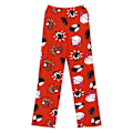 Miniatyrbild 1 av 3: Pyjamasbyxor Anime Cartoon Pyjamasbyxor för Kvinnor Flickor All Over Print Fuzzy Flanell Söta Sovkläder E M