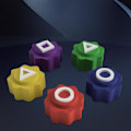 Miniatyrbild 5 av 7: Squid Game 2 Gonggi Konggi Traditionellt Koreanskt Jacks Spel Stenspel Gonggi Set Ddakji, Biseokchigi, Gong-Gi, Paeng-Y, Jebi Chagi Squid-Game Five dice+chassis