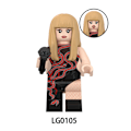 Miniatyrbillede 8 af 9: 8 stk. Taylor Swift Byggeklods Minifigur MOC Klodser Samlelegetøj Børnegaver 8PCS