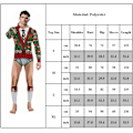 Miniatyrbild 5 av 5: Realist 3D-tryckt Helkroppsdräkt för Vuxna Män och Kvinnor - Fult Julklapps-Party Onesie Jumpsuit M