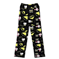 Miniatyrbild 1 av 3: Pyjamasbyxor Anime Cartoon Pyjamasbyxor för Kvinnor Flickor All Over Print Fuzzy Flanell Söta Sovkläder F 2XL