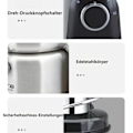 Pikkukuva 6 / 10: Mehustin, 2-in-1, 1200W Sähköinen mehupuristin, Mehustin/Kahvimylly, Täyttöaukko 75 mm, Kaksi nopeusasetusta