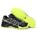 Miniatyrbillede 2 af 9: SALOMON Herre Speedcross 4 Løbesko Sneakers Vandresko Fluorescent Green 42