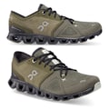Miniatyrbilde 1 av 7: ON CLOUD 5 Herre Dame On Treningssko Cloud X Pustende Sneakers Utendørs Lettvekts Løpesko Graey Green 38