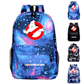 Miniatyrbillede 2 af 6: Ghostbusters Børne Rygsæk Skoletaske Rejse Studerende Skuldertaske Casual Daypack C 30*12*42cm