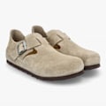 Miniatyrbild 2 av 6: BirkenstockLondon Mockaskinn Skor Grey Green 44