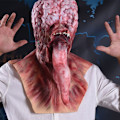 Miniatyrbillede 3 af 4: Halloween Maske til Voksne, Komfortabel Åndbar Latex Maske til Halloween Fester og Spøgelseshuse