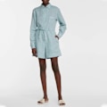 Miniatyrbillede 5 af 8: LORO PIANA Summer Charms ruskindssandaler slippers Apricot 41