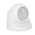 Miniatyrbild 4 av 8: 360° roterande smart LED-vägglampa med infraröd rörelsesensor (vit)