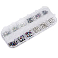 Miniatyrbild 3 av 3: 12 Fack Nagelkonst Strass DIY Nageldekor Smink Glitter Pärlor Manikyr Verktyg4#
