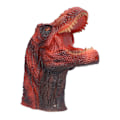 Miniatyrbilde 7 av 8: Dinosaur hånddukker realistiske interaktive gummi dinosaur håndleker for festfortelling