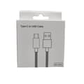 2 meter laddningskabel (2-pack) lämplig för Samsung Galaxy S25, S24, S22, S23, S9, S10, S20, S21 och iPhone 15/16 Pro Plus Max (2-PACK) 1 meter