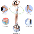Miniatyrbild 4 av 4: LED hula hoop, färgförändrande