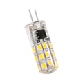 Pikkukuva 2 / 7: 10 kpl G4 LED -lamppuja 220V Korostus Vaihto Koti Valo Lamppu Lämmin Valkoinen 24 LED 3W