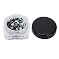 Miniatyrbild 4 av 7: 8 st Nail Sequins DIY Nagelsmycke Dekoration Glittrande Sequins Tillbehör för Nagelsalong