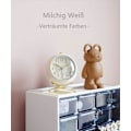 Miniatyrbild 5 av 7: Dial Globe Design Metallväckarklocka