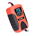 Miniatyrbillede 2 af 8: 12V 7A Automatisk Bilbatterioplader 7‑Trin til Plæneklipper Motorcykel SUV Båd EU Stik 100‑240V