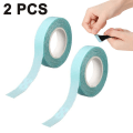 Miniatyrbillede 1 af 5: Dobbeltsidet klæbebånd til lace front support tapes 1cm×3 Yards vandtæt tape til parykker, toupeer, hårstykker, hårextensions