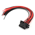 Miniatyrbillede 1 af 8: OBD2 16-bens han-til-åbningsforlængerkabeladapter, der passer til Kia