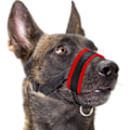 Miniatyrbillede 4 af 5: Hunde snude nylon blød polstring, justerbar løkke, sort