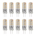 Miniatyrbild 1 av 8: 10 st G4 LED-lampa 1,5 W DC12V Varmvit 3000K 110LM Bi Pin-ljuskällor LED för skåpbelysning Gård