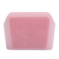 Miniatyrbilde 2 av 2: Multifunksjons Silikon Grønnsak Frukt Plate Oppvaskbørste Rengjøringsbørste Husholdningsartikler Rosa