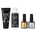 Miniatyrbillede 5 af 8: 8 stk. Neglekunstværktøjsæt Negle tørrelampe Forlængelse Lim Bygger Manicure Forlængelse Kaffe