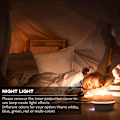 Miniatyrbilde 8 av 8: LED stjernehimmelprojektor, nattlys