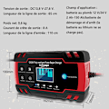 Miniatyrbild 2 av 5: Hög Effektiv Pulsreparations Batteriladdare, Underhållsladdning Håller Batterierna Laddade, Plug And Play Design För Enkel Användning Hemma, Bred