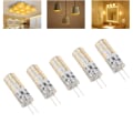 Miniatyrbild 4 av 8: 10 st G4 LED-lampa 1,5 W DC12V Varmvit 3000K 110LM Bi Pin-ljuskällor LED för skåpbelysning Gård