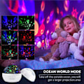 Miniatyrbilde 6 av 8: LED stjernehimmelprojektor, nattlys