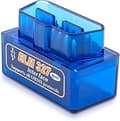 ELM327 Bluetooth Mini vikakoodinlukija / OBD2 - Autodiagnostiikka sinisenä