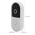 Miniatyrbillede 5 af 5: WiFi Intercom Visual Dørklokke Applikation Fjernbetjent Smart Dørklokke Hjemmedekoration