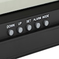 Miniatyrbild 1 av 2: Multifunktionell utsökt digital elektronisk väckarklocka med temperatur- och datumsvisning (Svart)