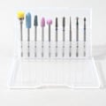 Miniatyrbild 4 av 5: Diamant nagelborr set för akryl nagel professionell nagelband borr manikyr pedikyr för hem salong & spa