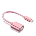 Miniatyrbilde 1 av 5: USB Type-C til USB 3.1 Gen 1 hunadapter - Rosegull