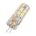 Miniatyrbillede 3 af 7: 10 stk. G4 LED-perler 220V Fremhævning Udskiftning Hjem Lys Pære Varm Hvid 24 LED 3W