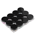 Miniatyrbillede 2 af 2: 12 Farver Neglekunst Rombe Sequins Palette Glitter Manicure Dekoration