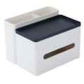 Miniatyrbilde 1 av 8: Gitteroppbevaringsdesign for vevboks, bueåpning, jevnere uttak, multifunksjonell plastholder for moderne vev til hjemmet