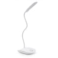 LED-bordslampa roterbar, dimbar, batteridriven Vit
