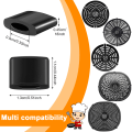 Miniatyrbild 4 av 5: Gummibumpar för Airfryer - Set med 10 st repfria skydd