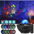 Miniatyrbilde 4 av 6: LED-projektorstjernehimmellampe, stjernenattlys med Bluetooth-musikkhøyttalerfjernkontroll Barn Baby Star Projector