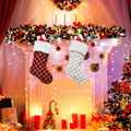 Miniatyrbild 5 av 5: Julstrumpor Stickning Julstrumpor