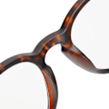 Pikkukuva 1 / 3: Unisex-lasit Visuaalisen Väsymyksen Lievitykseen Lukulasit Korkea Resoluutio Presbyopia Lasit Kotelolla (+350 Leopardikuvioinen Ruskea Jalka)