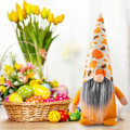 Miniatyrbild 2 av 5: Charmig Jul-Gnome, Höstdekoration, Handgjorda Material, Stilfull och Hemtrevlig Jul-Elf Plysch, Säsongsdekorationer för Vardagsrum Sovrum