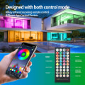 Miniatyrbilde 3 av 6: LED-hansker for barn - Lysende leker med 3 farger 6 moduser, perfekt størrelse for gutter og jenter, blinkende LED-hansker for julefest