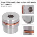 Miniatyrbillede 7 af 8: O2 iltsensor Hex-prop med møtrik M12x1.25 AntiRust Universal Biltilbehør